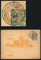 RHM.BP-66, Postal Card With Postmark Of The PAN-AMERICANO CONGRESS 27/JUL/1906, Interesting! - Entiers Postaux