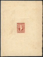 Die Essay Of An Unissued Stamp Of 1,000Rs., Very Fine Quality, Rare! - Autres & Non Classés