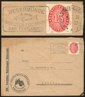 Official Cover Posted On 4/JUL/1930 With Machine Cancel Topic FISH, Very Fine! - Briefe U. Dokumente