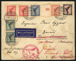 ZEPPELIN: Cover Sent From Friedrichshafen To Austria On The "Orientfahrt 1929", With Special Handstamp Of The... - Cartas & Documentos