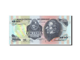 Billet, Uruguay, 50 Nuevos Pesos, 1989, KM:61a, NEUF - Uruguay