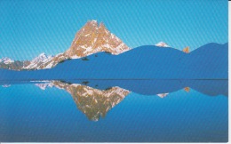 Switzerland - Illustrator - Patrick Loertschler - Mountain Landscape - UNused,perfect Shape - Houseboats