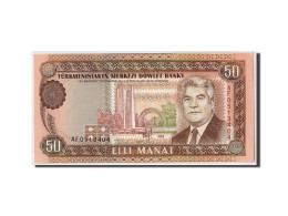 Billet, Turkmenistan, 50 Manat, 1995, Undated, KM:5b, NEUF - Turkménistan