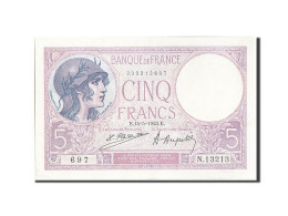 Billet, France, 5 Francs, 5 F 1917-1940 ''Violet'', 1923, 1923-05-15, SUP+ - 5 F 1917-1940 ''Violet''