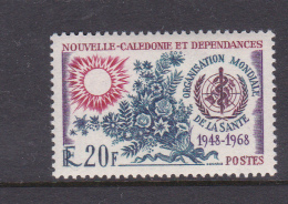 New Caledonia SG 440 1968 20th Anniversary Of W.H.O., MNH - Usados