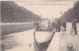 LILLE - Le Port Vauban - Le Yacht Anglais "Vacuna" - Bien Animé - TBE - Lille