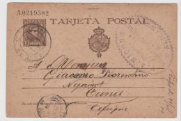 EE070  SPANIEN -  Alicante Nach Tunis 1904 - 1850-1931