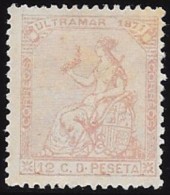 EX COLONIA ESPAÑOLA EDIFIL Nº 25 A* - Kuba (1874-1898)