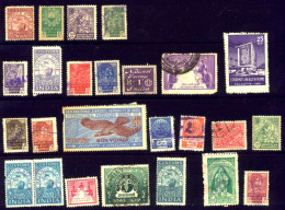 FISCAL-REVENUE STAMPS-VARIOUS-LOT-INDIA-MIXED-TP-296 - Lots & Serien