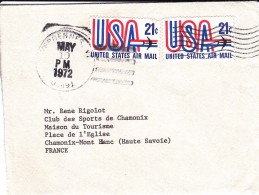 CHAMONIX- MONT BLANC Club Des Sports...1972 - Gebührenstempel, Impoststempel