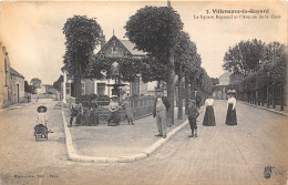 89- VILLENEUVE-LA-GUYARD - LE SAQUARE REGNOUL ET L'AVENUE DE LA GARE - Villeneuve-la-Guyard