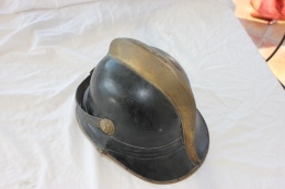 CASQUE DE POMPIER ALEMAND 19 EMME - Brandweer