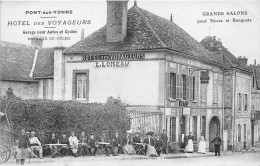 89- PONT-SUR-YONNE - HÖTEL DES VOYAGEURS  -L. LOISEAU - Pont Sur Yonne