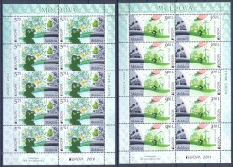 Europa CEPT 2016 MOLDOVA Think Green - Fine 2 Sheets MNH - 2016