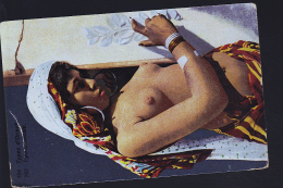 Delcampe - FEMME AU SEINS NU - Szenen