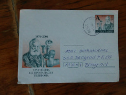Jugoslavija Backo Gradiste 2001 - Cartas & Documentos
