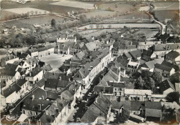 18 - CHER - Les Aix D'Angillon - Vue Aérienne  - Place - Grande Rue - Les Aix-d'Angillon