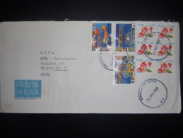 Bresil , Lettre De Espigao D Oeste 1989 Pour Will, Joli Affranchissement - Covers & Documents