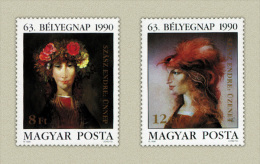 Hungary 1990. Stampday - Paintings - Set MNH (**) Michel: 4107-4108 / 2.60 EUR - Ungebraucht