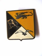 INSIGNE ARMEE DE L'AIR ESCADRON DE CHASSE 02 / 002 COTE D'OR ETAT EXCELLENT DRAGO PARIS - Airforce