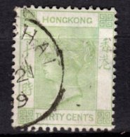 Hong Kong, 1882, SG 39, Used (Wmk Crown CA) - Gebruikt