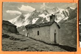 CAL752, Saas-Tal, Bergkapelle Triftalp Ob Saas-Grund, Mischabelgruppe, 6610, Circulée 1952 - Saas Im Prättigau