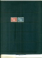 DANEMARK NOCES D'ARGENT 2 VAL NEUFS - Unused Stamps