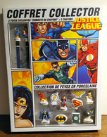Coffret Collector De Fèves En Porcelaine "Justice League - Dc Comics" - Other & Unclassified