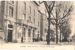 ALES -  ALAIS   Hotel Des Postes Boulevard Louis Blanc - écrite TTBE - Alès