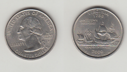 QUARTER  DOLLAR - 2000 P - VIRGINIA - 1999-2009: State Quarters