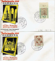 Germany - Mi-Nr 310/311 FDC (N123)- - 1948-1960