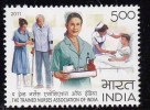 India MNH 2011, Trained Nurses Association, Health, Medicine, Nurse, Safety Help, Job, Women, Old Age - Unused Stamps
