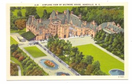 USA - NORTH CAROLINA - ASHEVILLE; Biltmore House, Airview - Asheville