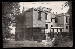 CPA ANCIENNE- PISCOP (95)- LE CHATEAU VERT EN TRES GROS PLAN - Pontcelles