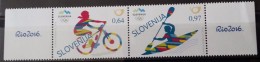 Slovenia, 2016 , Sport Olympic Games (MNH) - Sommer 2016: Rio De Janeiro