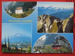 Kriens (LU) - Mehrbildkarte Pilatus Luzern - Kriens