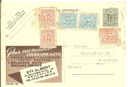 CARTE POSTELE 1953 - Cartes-lettres