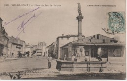 VIC LE COMTE  PLACE DU JEU DE PAUME - Vic Le Comte