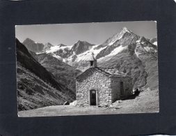 61861    Svizzera,    Taschalp,  Kapelle Mit Zinalrothorn + Weisshorn,  VG  1972 - Täsch