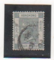 HONG KONG 1863-77 YT N° 9 Oblitéré - Usati