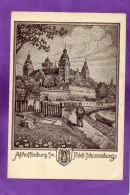 Aschaffenbourg  Schloss Johannisburg  1943 Künstler - Aschaffenburg