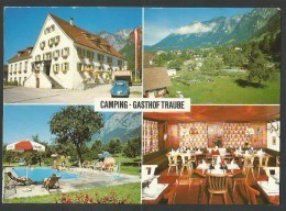 BRAZ Bei Bludenz Camping Gasthof Campingplatz Golf TRAUBE - Bludenz