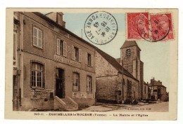 Cpa N° 900-11 EGRISELLES LE BOCAGE La Mairie Et L´ Eglise - Egriselles Le Bocage