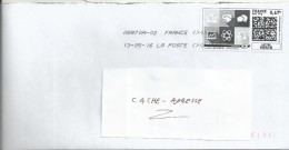 MON TIMBRE EN LIGNE LETTRE VERTE 0.67 - Altri & Non Classificati