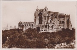 Carte Photo,ROYAUME UNI,UNITED KINGDOM,LIVERPOOL,CATHEDRAL - Liverpool