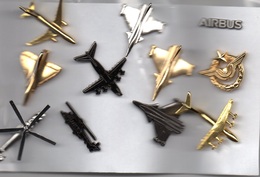 Lot-collection De 11 Pin's ARMEE DE L'AIR - Avions - Vliegtuigen