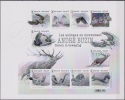 Buzin Dieren-Animaux 2015 Zwart-wit/noir-blanc - Schwarz-weiß Kleinbögen [ZN & GC]