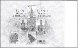 Gent - Gand 2016 Zwart-wit/noir-blanc - B&W Sheetlets, Courtesu Of The Post  [ZN & GC]