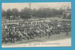 CPA 136 - Métier Maquignons Marché Aux Bestiaux Boeufs AMIENS 80 - Amiens