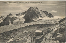 Cabane D' Orny Glacier D' Orny Et Le Portalet  Voyagé De Champex Valais - Orny